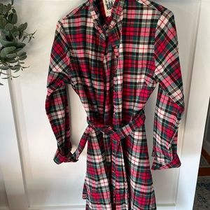 Kiel James Patrick XL holiday flannel dress